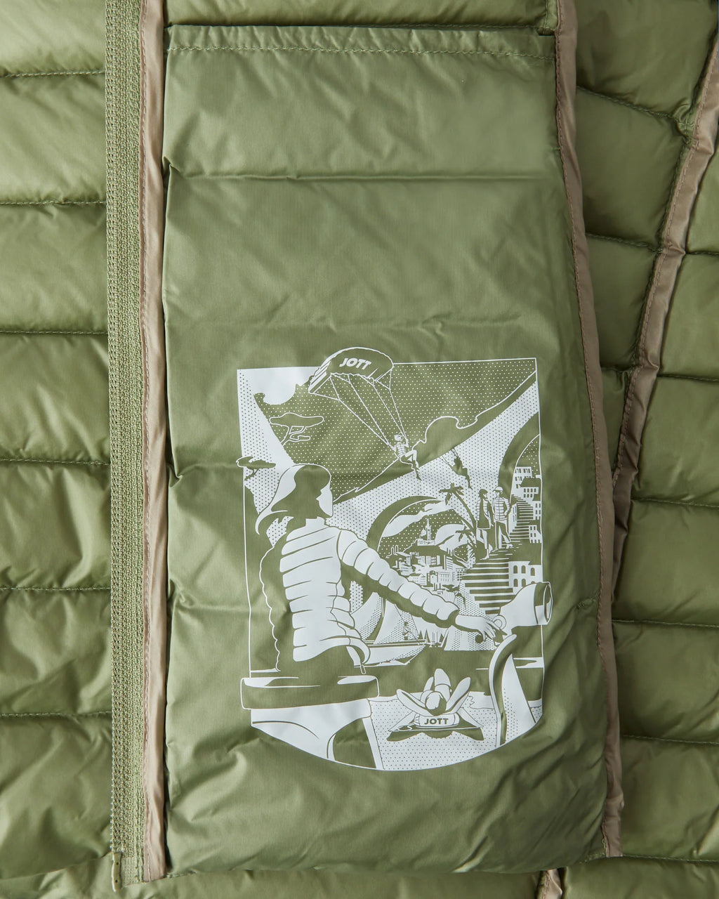 Doudoune légère à capuche Nico