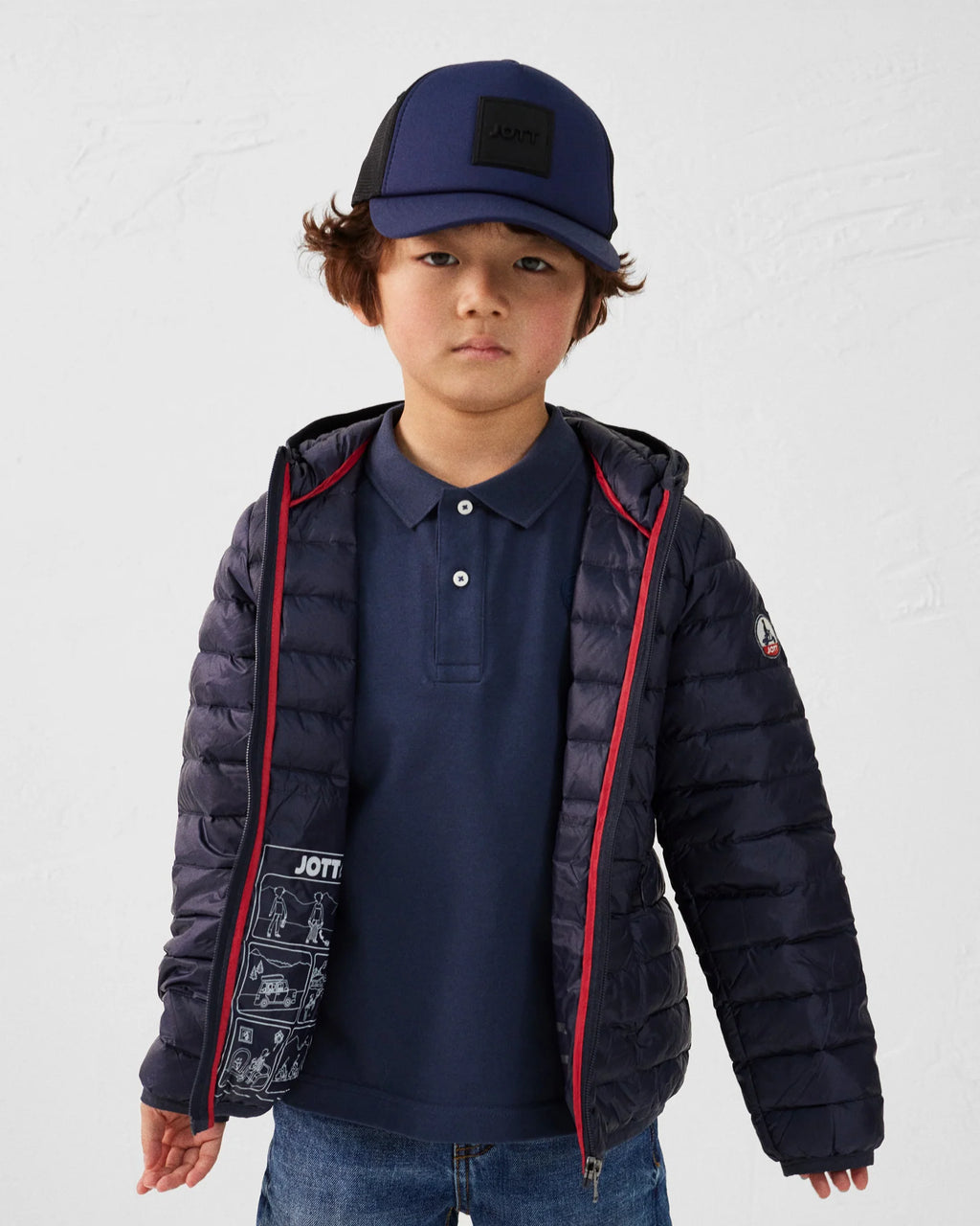 Doudoune légère à capuche enfant Hugo