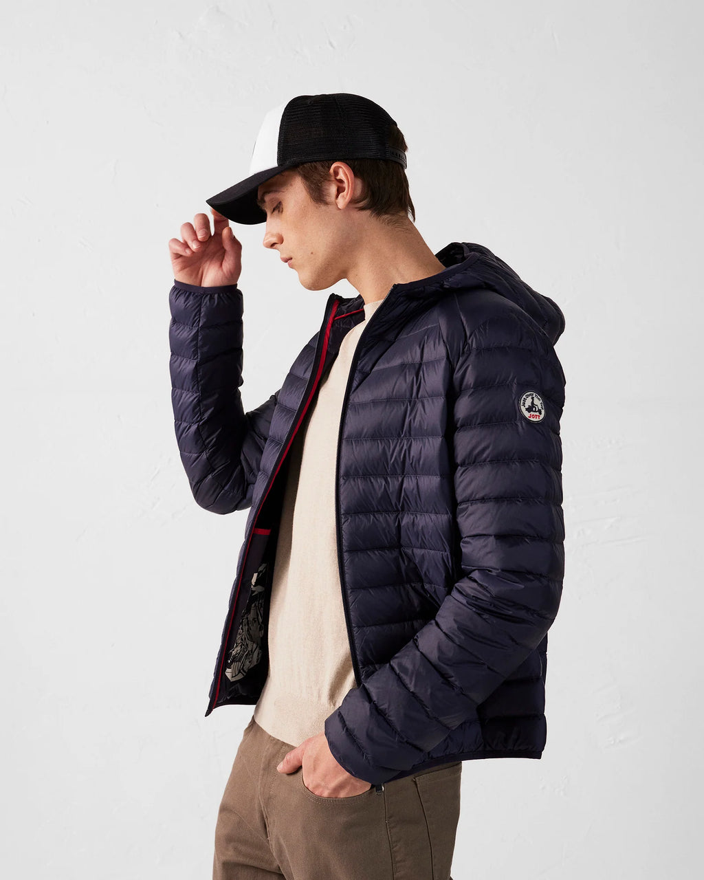 Doudoune légère à capuche Nico