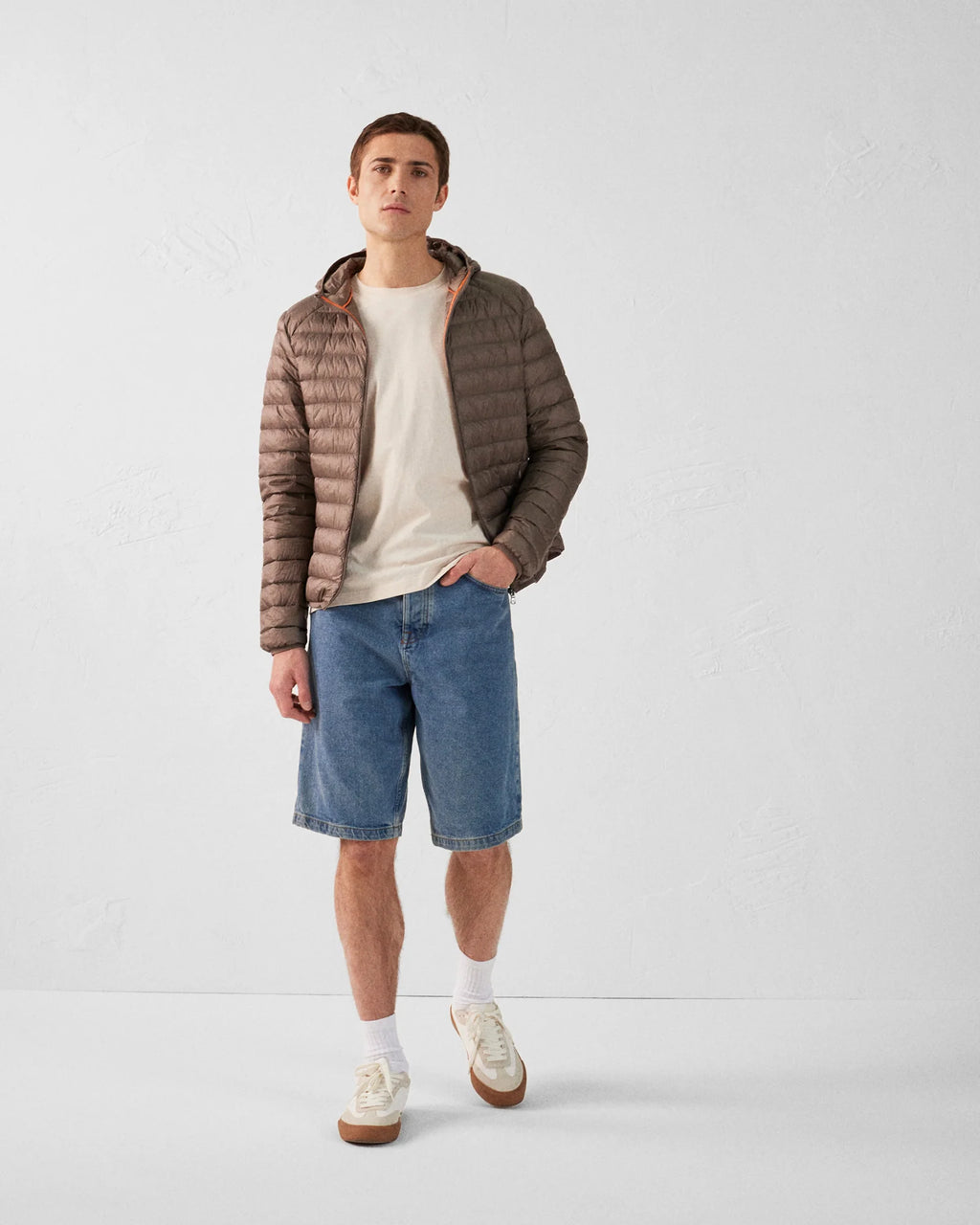 Doudoune légère à capuche Nico