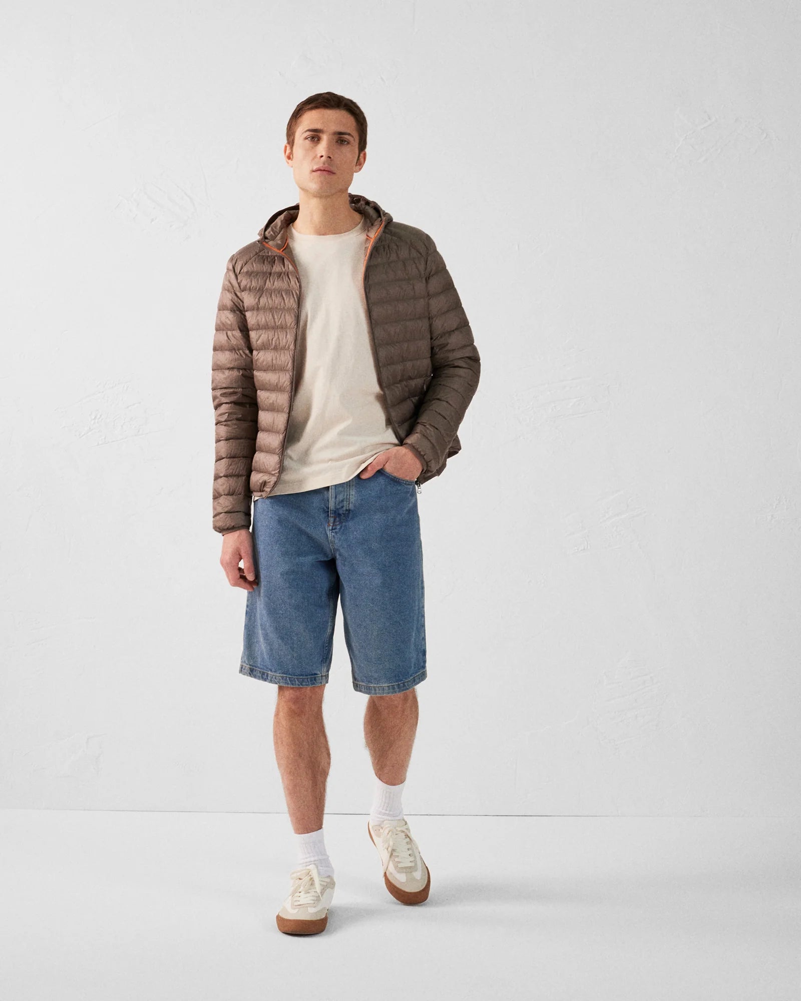 Doudoune légère à capuche Nico