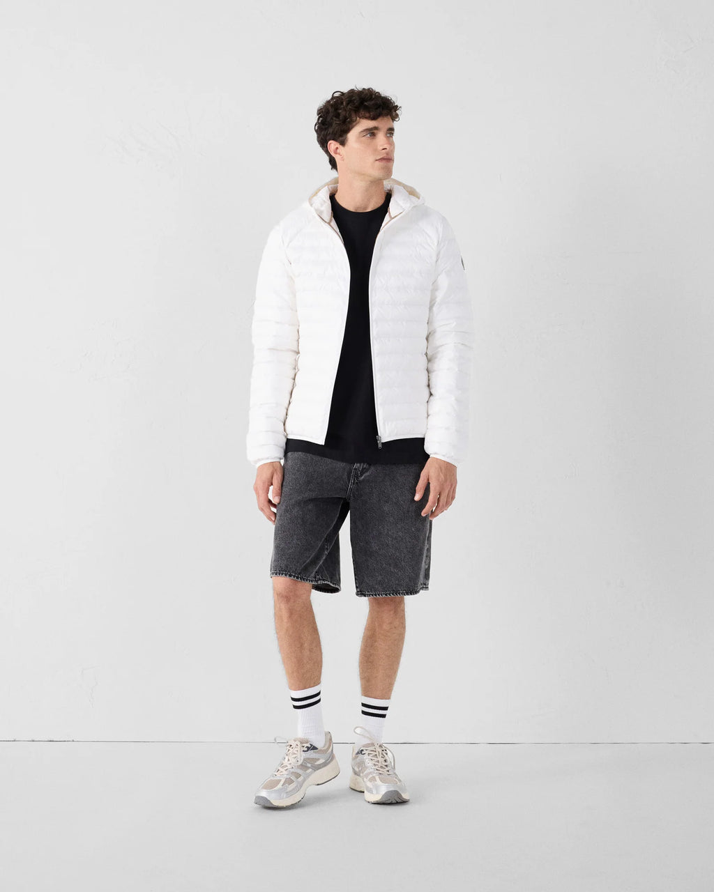 Doudoune légère à capuche Nico