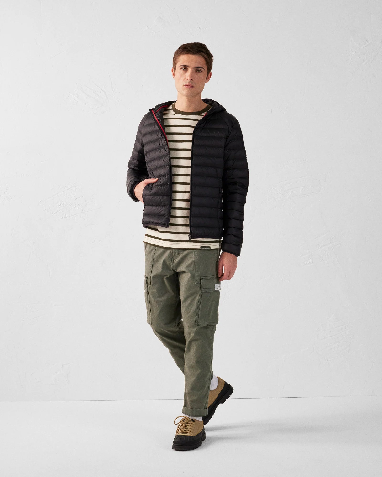 Doudoune légère à capuche Nico